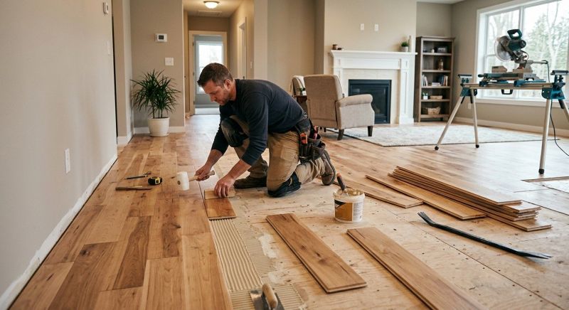 Engineered Wood Installation in Gainesville, VA