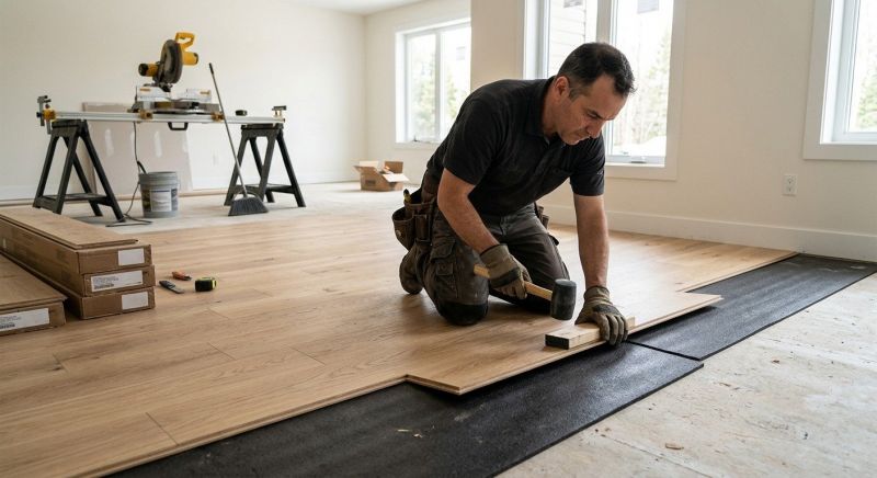 Engineered Wood Installation in Gainesville, VA
