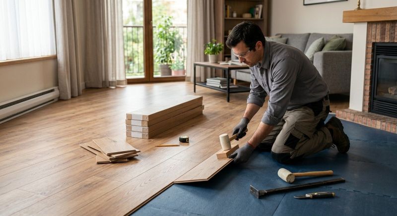 Laminate Floor Installation in Great Falls, VA