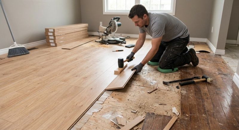 Laminate Floor Installation in Herndon, VA