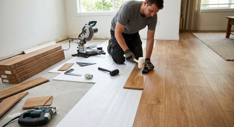 Laminate Floor Installation in Gainesville, VA