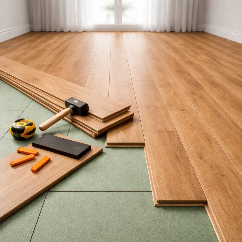Laminate Floor Remodeling in Gainesville, VA