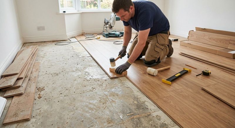 Laminate Floor Replacement in Fairfax, VA