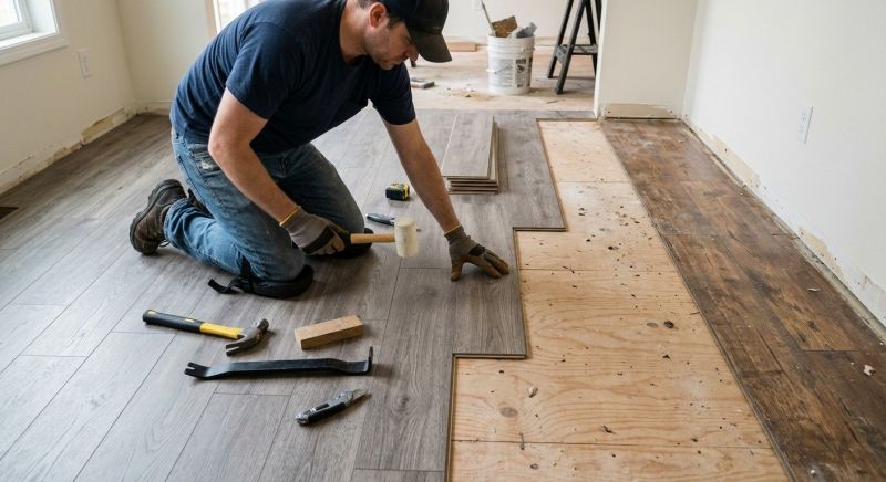 Laminate Floor Replacement in Hamilton, VA