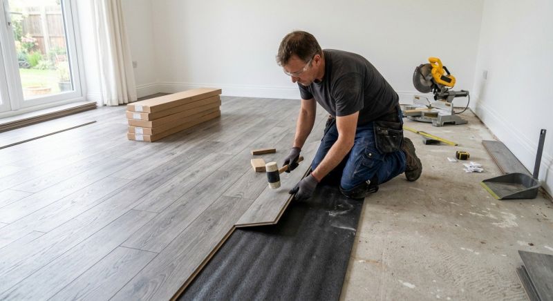 Laminate Floor Replacement in Loudoun County, VA
