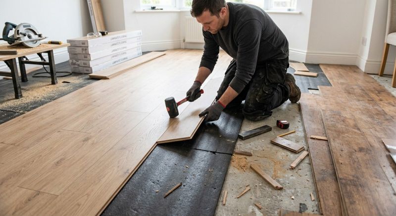 Laminate Floor Replacement in Marshall, VA