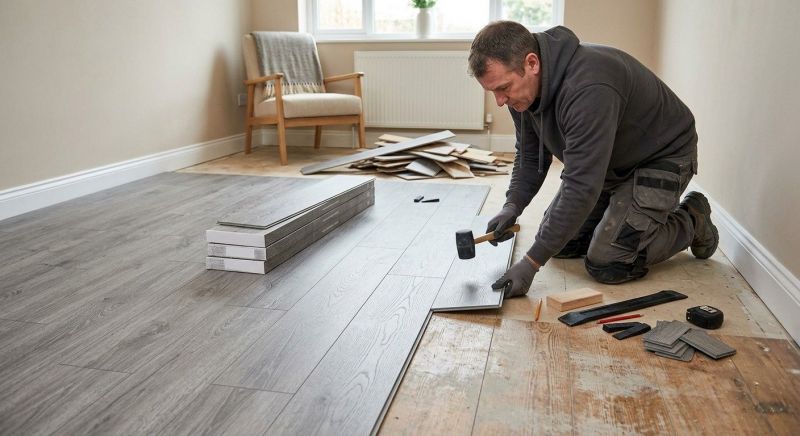 Laminate Floor Replacement in Triangle, VA