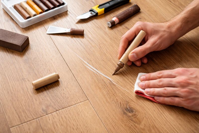 Laminate Floor Scratch Repair in Gainesville, VA