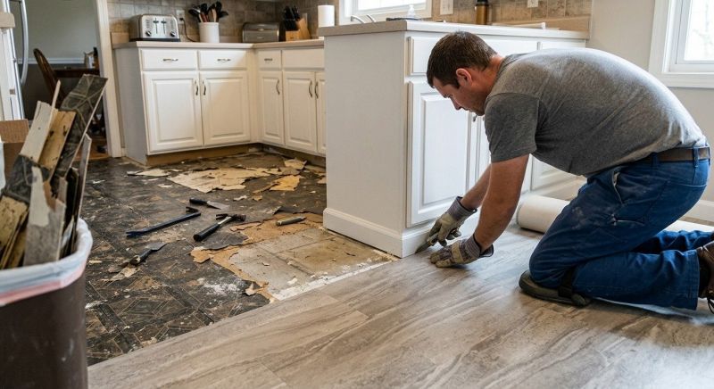 Linoleum Floor Installation in Brandy Station, VA