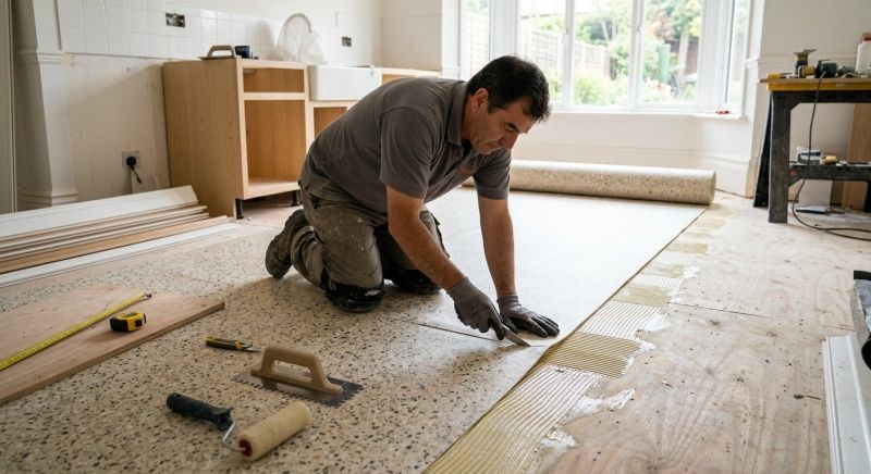 Linoleum Floor Installation in Burke, VA