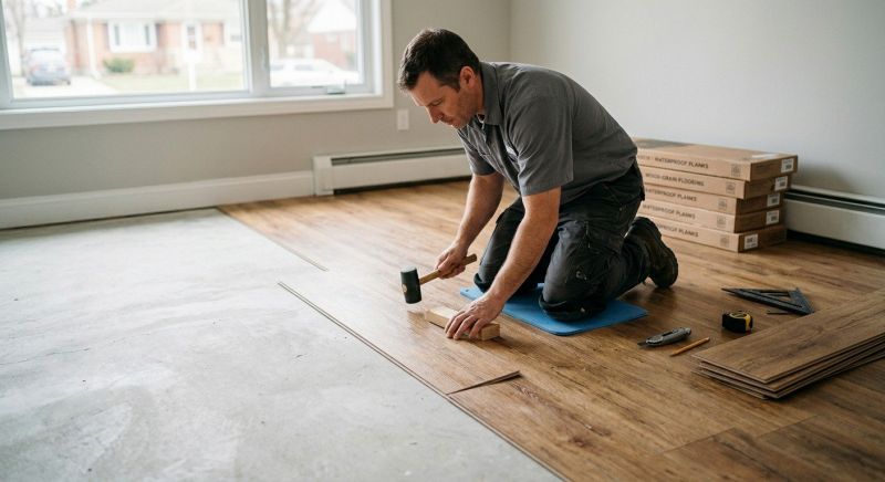 Linoleum Floor Installation in Catlett, VA