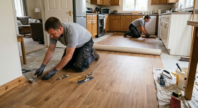 Linoleum Floor Installation in Gainesville, VA
