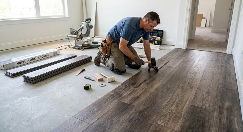 Linoleum Floor Installation in Remington, VA
