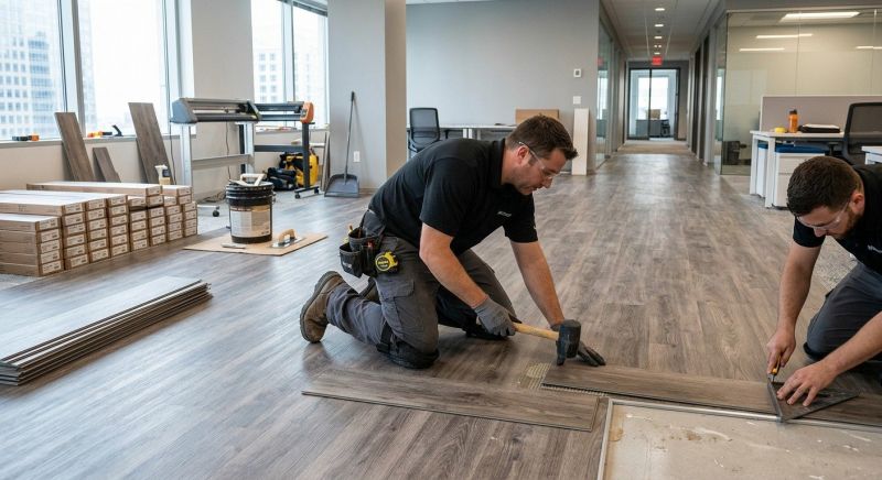 Linoleum Floor Installation in Vienna, VA