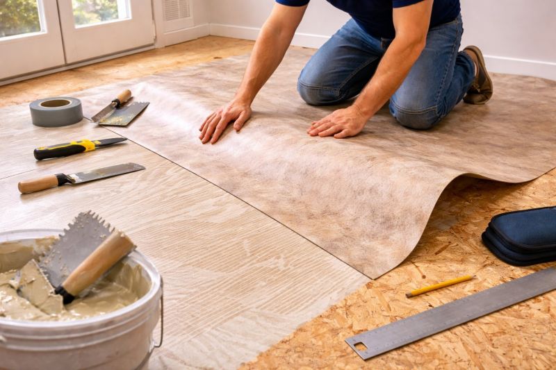 Sheet Flooring Installation in Aldie, VA