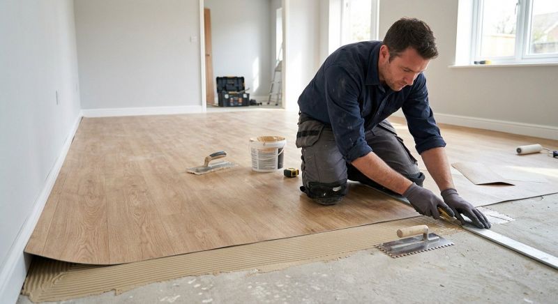Sheet Flooring Installation in Warrenton, VA