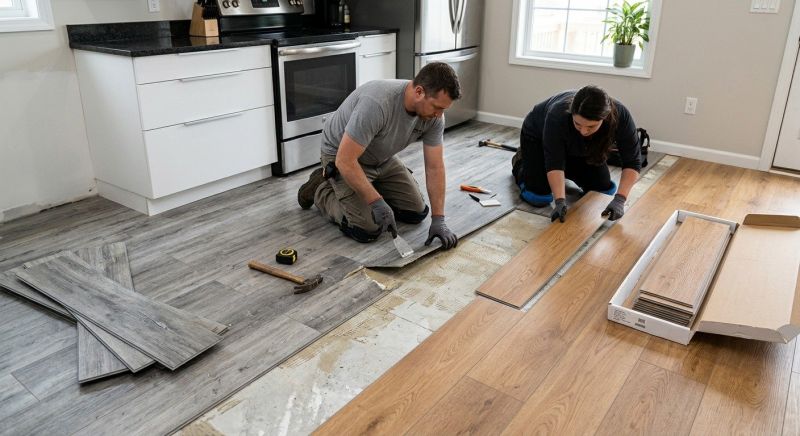 Vinyl Floor Replacement in Gainesville, VA