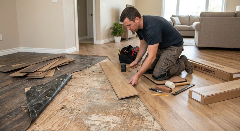 Vinyl Flooring Installation in Gainesville, VA